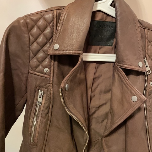 All Saints leather jacket - Picture 2 of 9